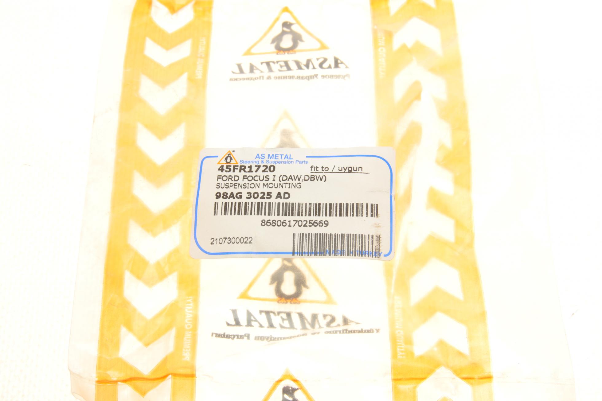 45FR1720 AS METAL